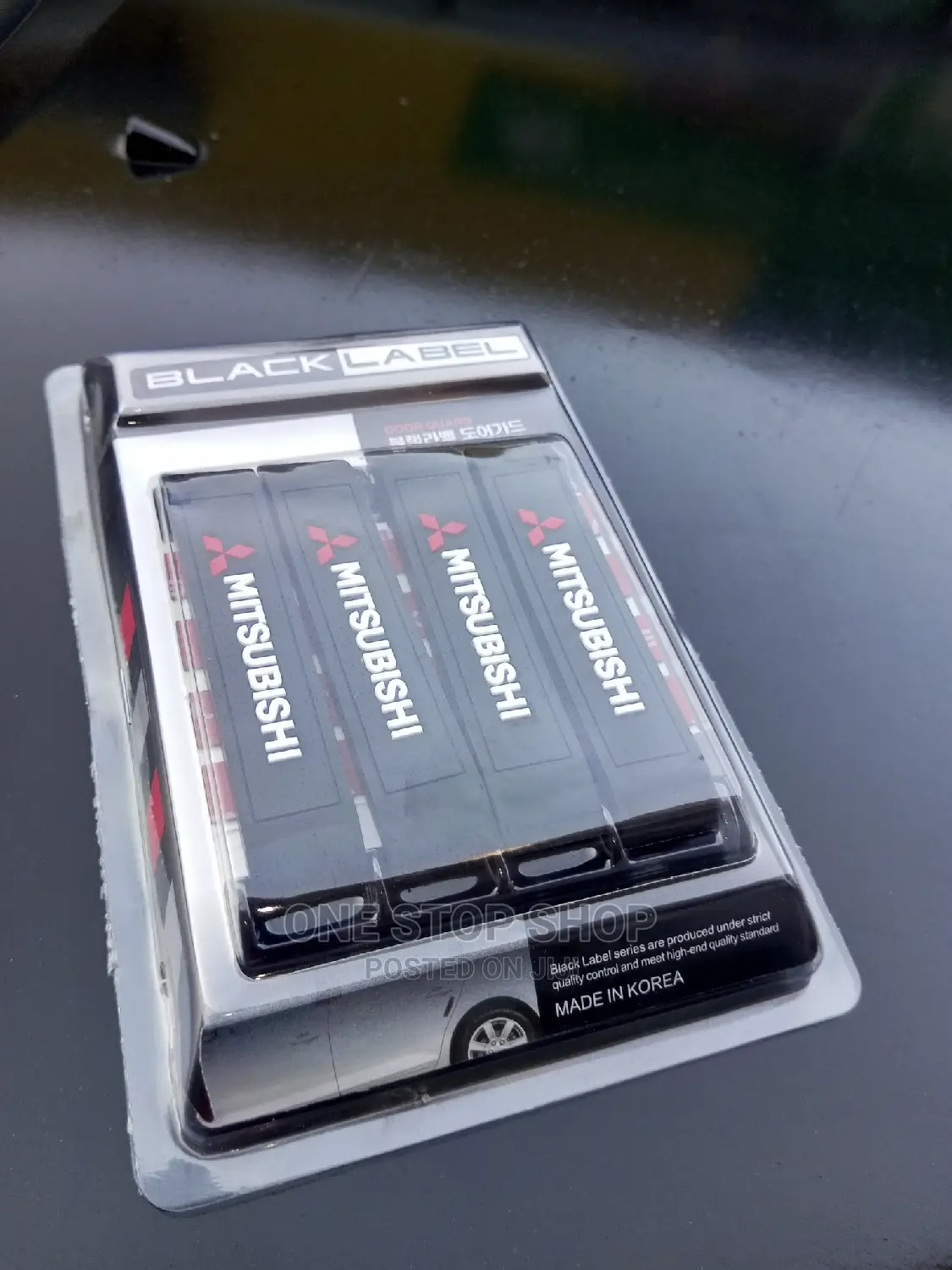 Mitsubishi Rubber Door Scratch Guard 4pcs
