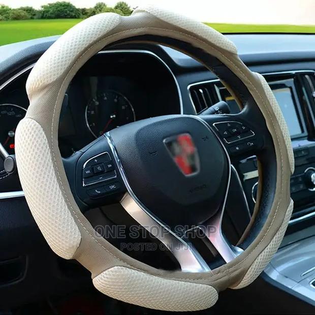 Baije Nonslip Spongy Steering Wheel Cover Universal Fit