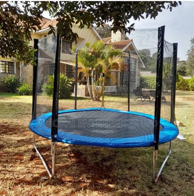 All Weather New Trampolines - main view