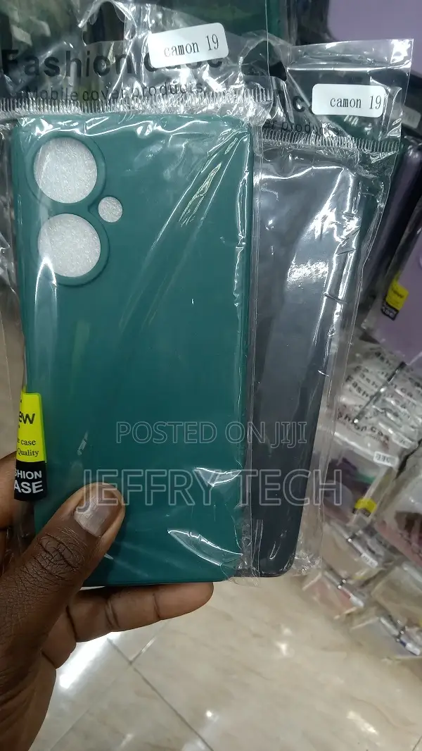 Tecno Camon 19 / 19 Pro Case, Slim Smooth Soft Silicone Shoc