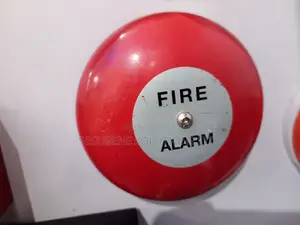 Red Fire Alarm Bell
Six Inch (6′′) Indoor and Outdoor Red