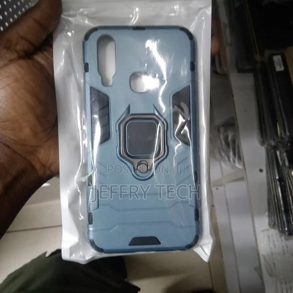 Vivo Y12 Case Duty Shockproof Armor Kickstand With Ring Hol - thumbnail 3