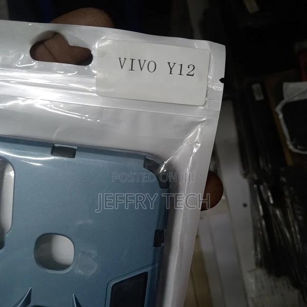 Vivo Y12 Case Duty Shockproof Armor Kickstand With Ring Hol - thumbnail 4