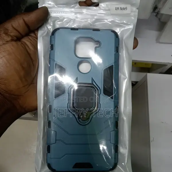 Xiaomi Redmi Note 9 5G Case Armor Magnetic Suction Stand Ful