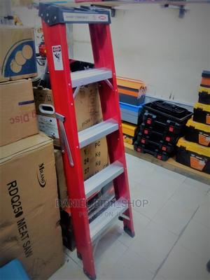 4step Crossed A-Shape Ladder - thumbnail 2