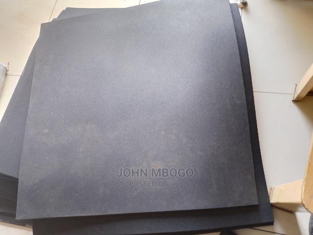 Interlocking Gym Rubber Mat. - main view