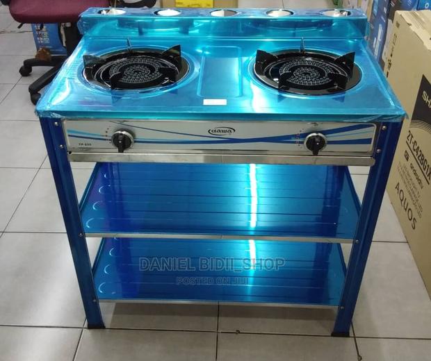 Double Gas Burner/Cooker Standing - main view