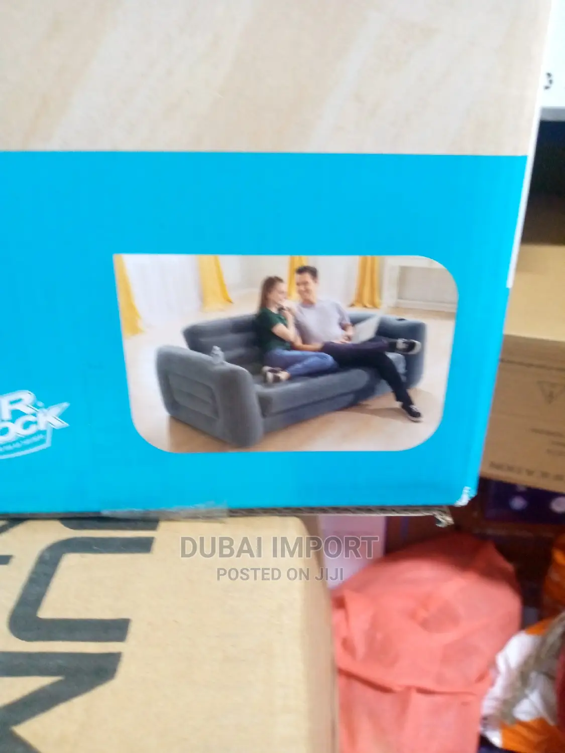 *3 Seater Pull Out Sofa Comes With Electric Pump