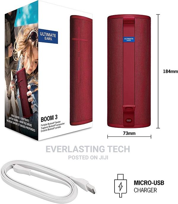 Logitech Ultimate Ears Boom 3 Wireless Bluetooth Speaker - main view