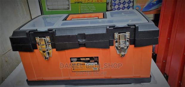 19" Empty Metallic Tool Box