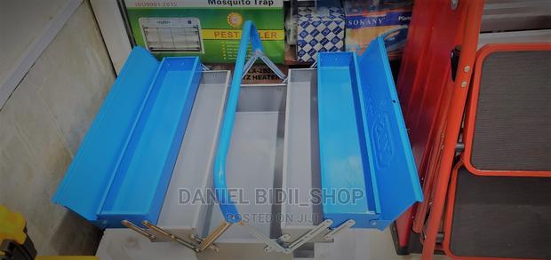 5 Layers Metallic Empty Tool Box