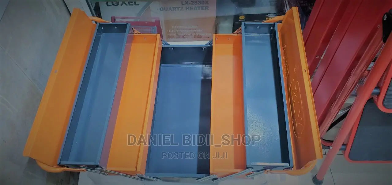 5 Layer Metallic Medium Size Tool Box