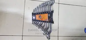 10 Pcs Ring Spanner Set 6 to 27mm