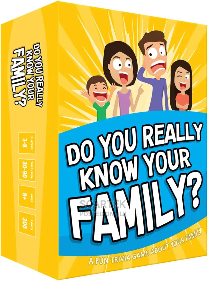 Do You Really Know Your Family Card Game