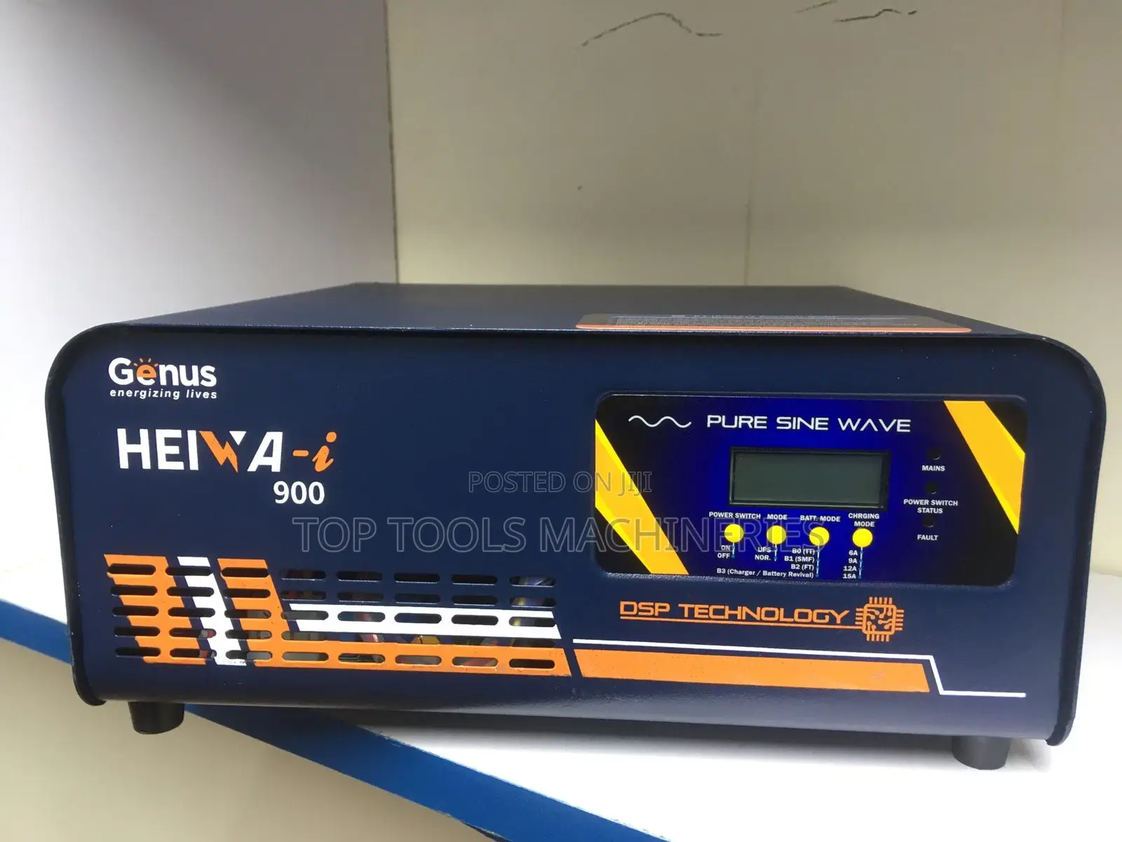 Genus HEIWA 1.5kva/12v Pure Sine Wave Inverter Charger