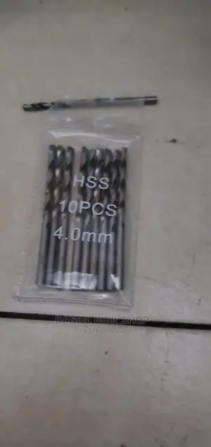 4.0mm Metal Drillbit 10 Pcs