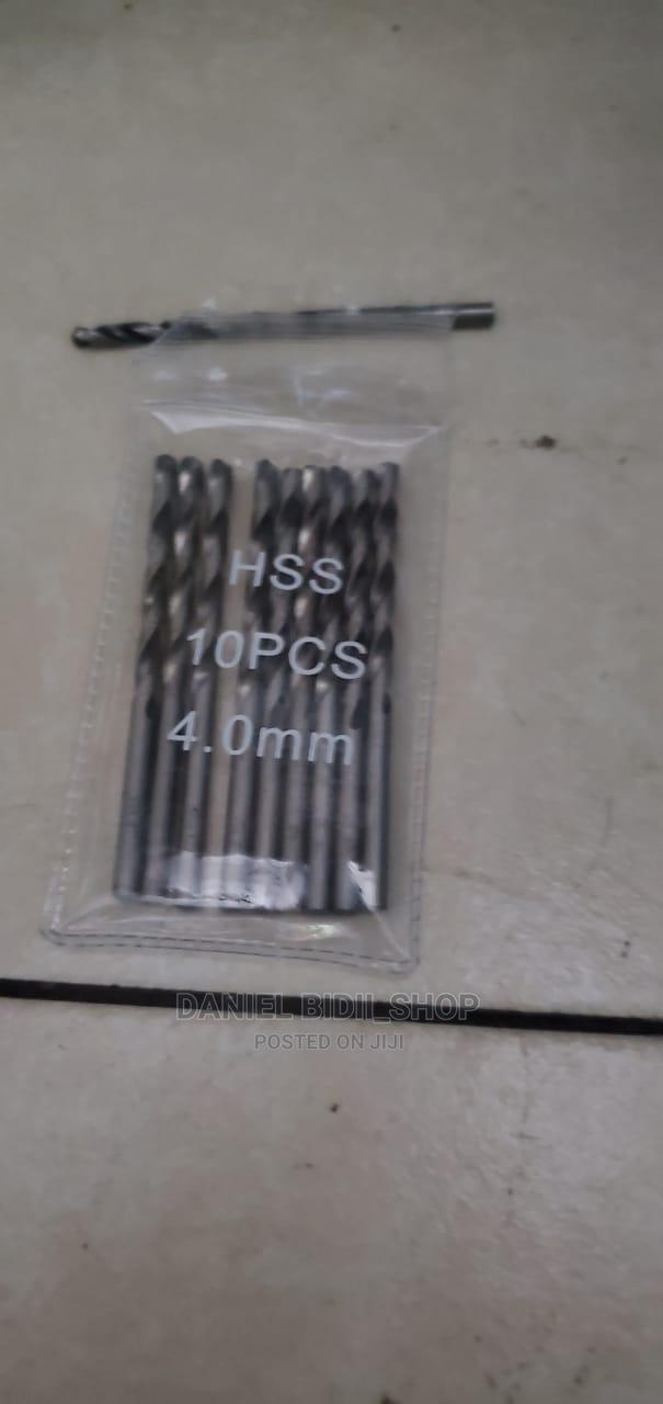 4.0mm Metal Drillbit 10 Pcs
