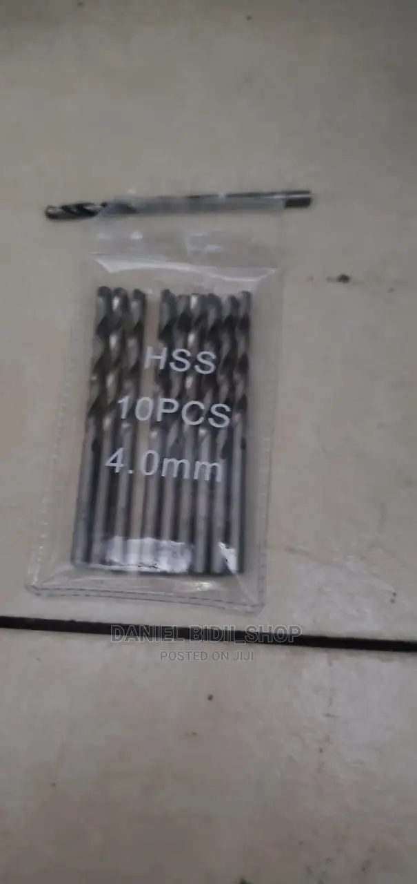4.0mm Metal Drillbit 10 Pcs