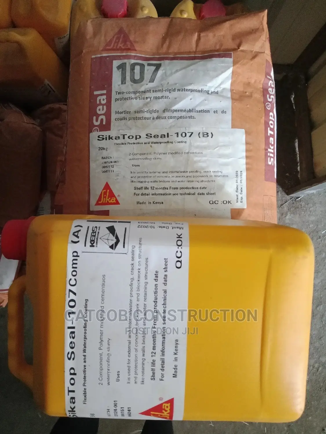 Sika Topseal 107, Waterproofing Coat