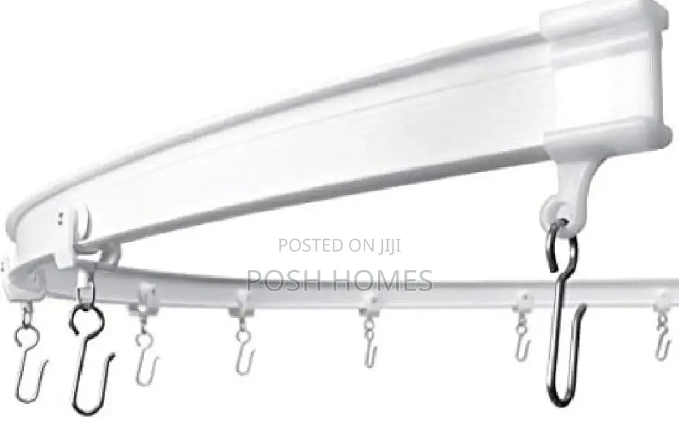 1m Pvc Bendable Curtain Rails