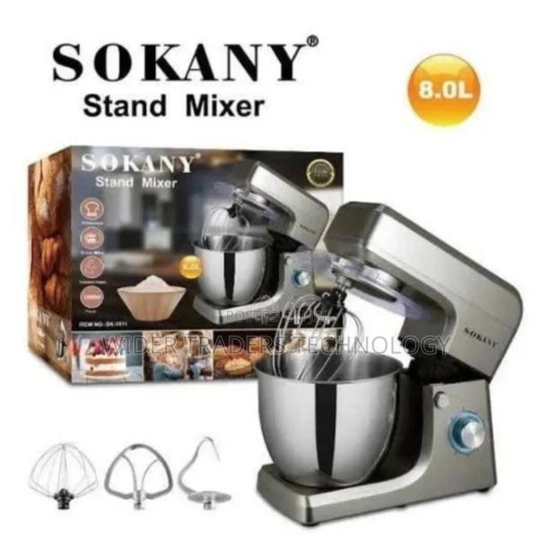 Sokany Commercial Mixer 8ltrs