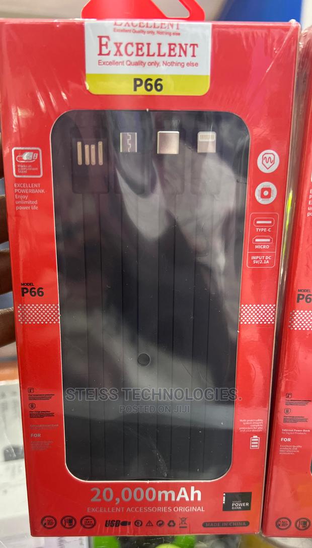 20000mah Ex. Powerbank P66 - main view