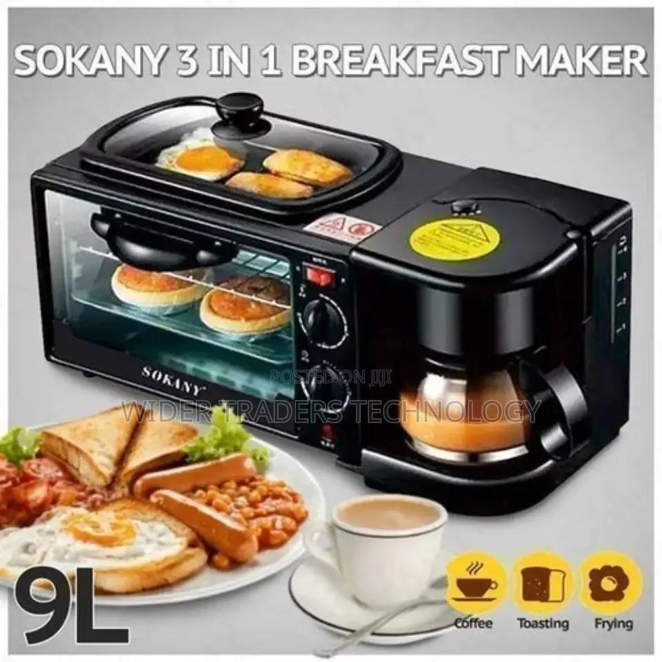 Sokany 3 in 1 Break Fast Machine