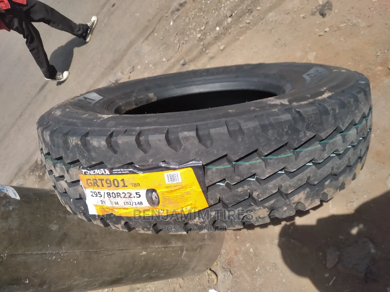 Tracma Tyres Sizes 295/80r22.5 Tubeles.