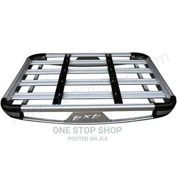 Silver Universal Aluminium Universal Roof Rack - thumbnail 2