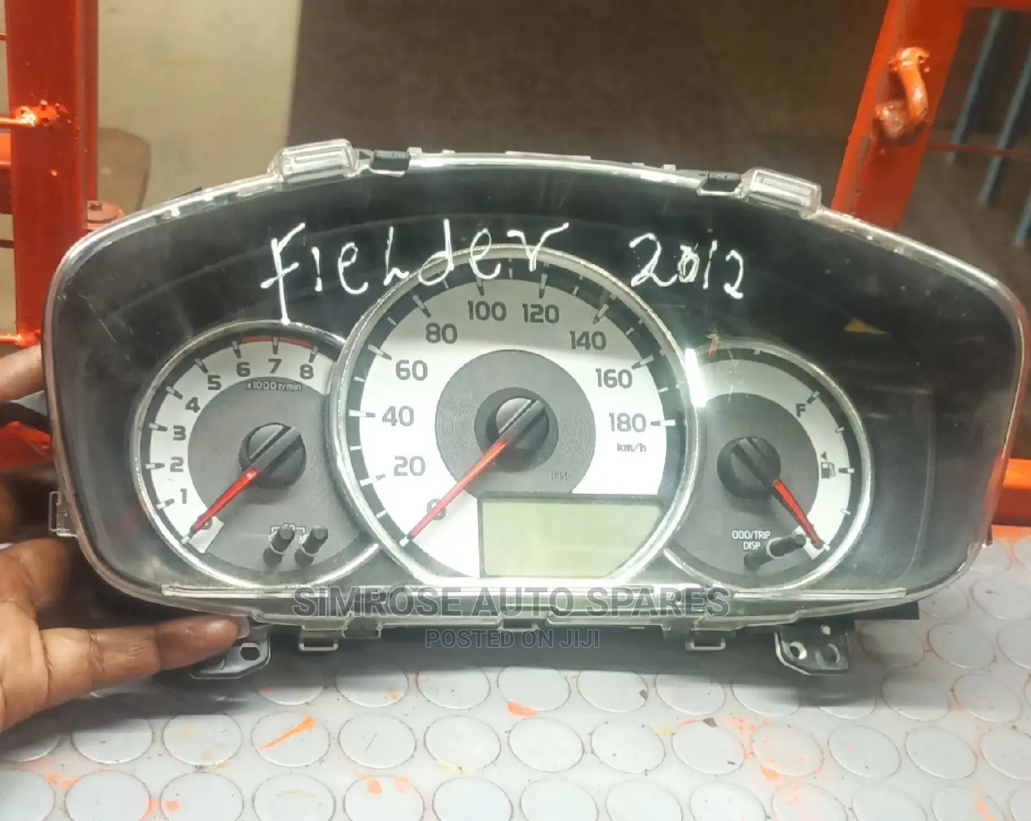 Toyota Fielder 2012 Model Dashboard Clock