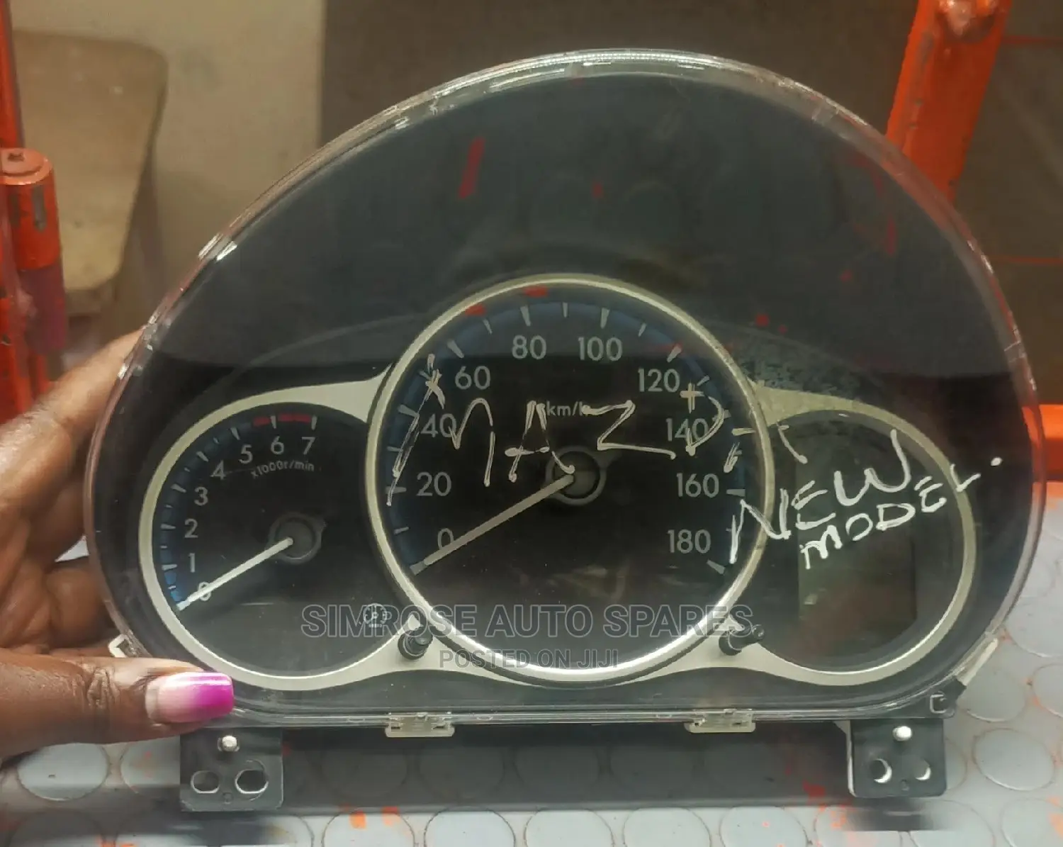 Mazda Demio 2013 Dashboard Clock