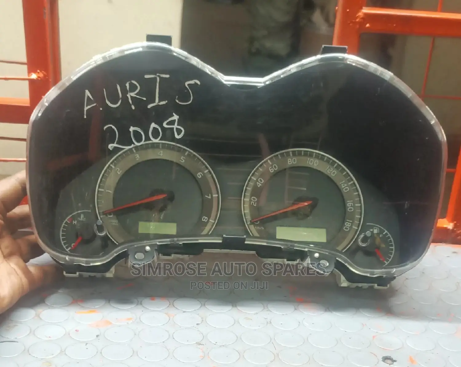 Toyota Auris 2008 Dashboard Clocks.