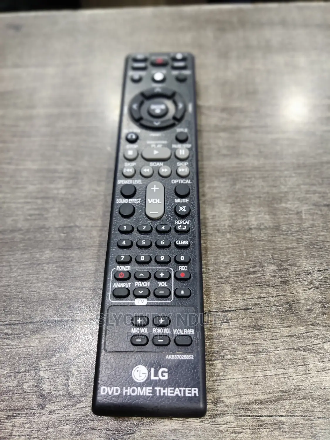 Original LG Dvd Home Theatre Remote