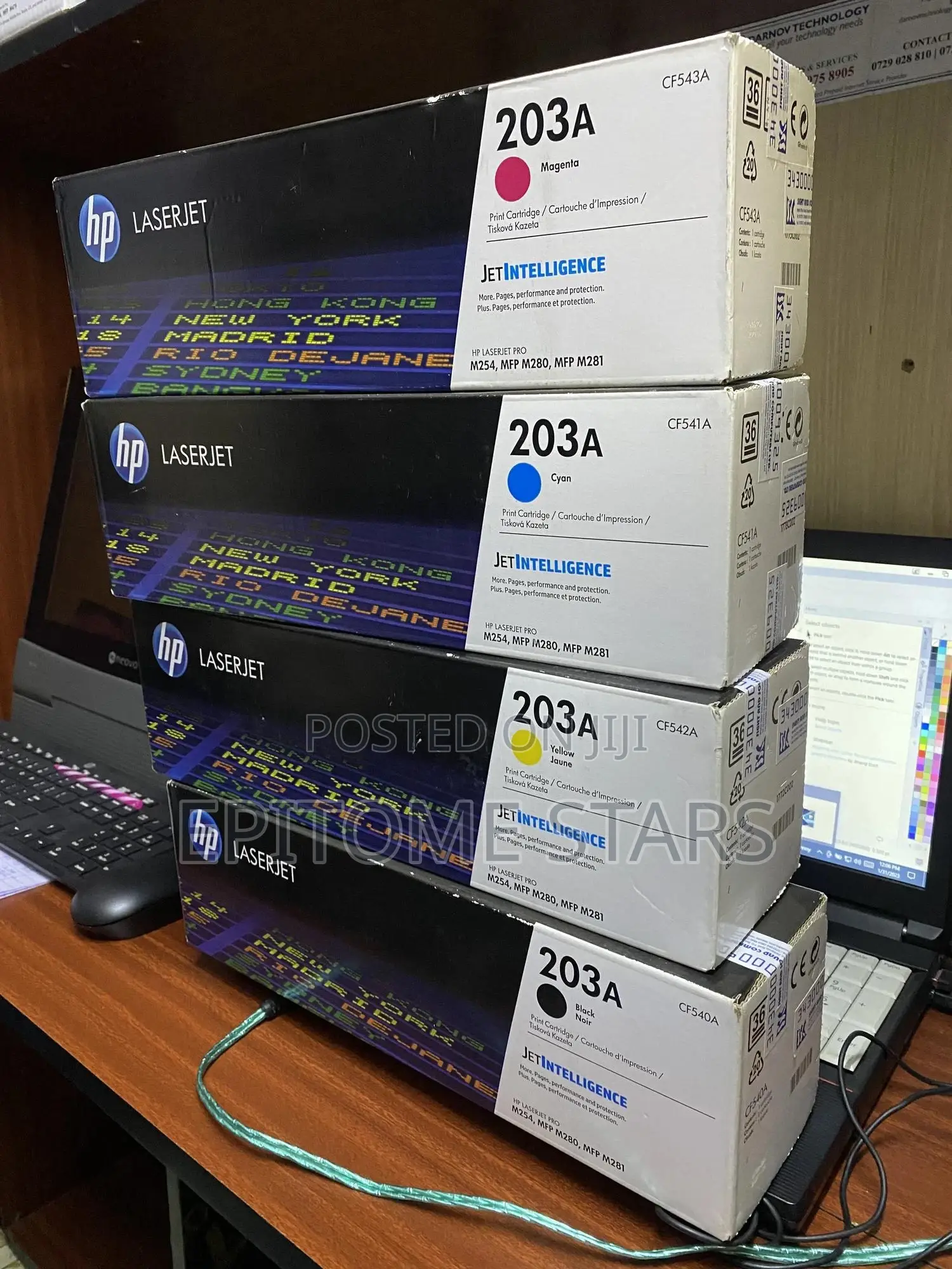 HP 203A Toner Tested