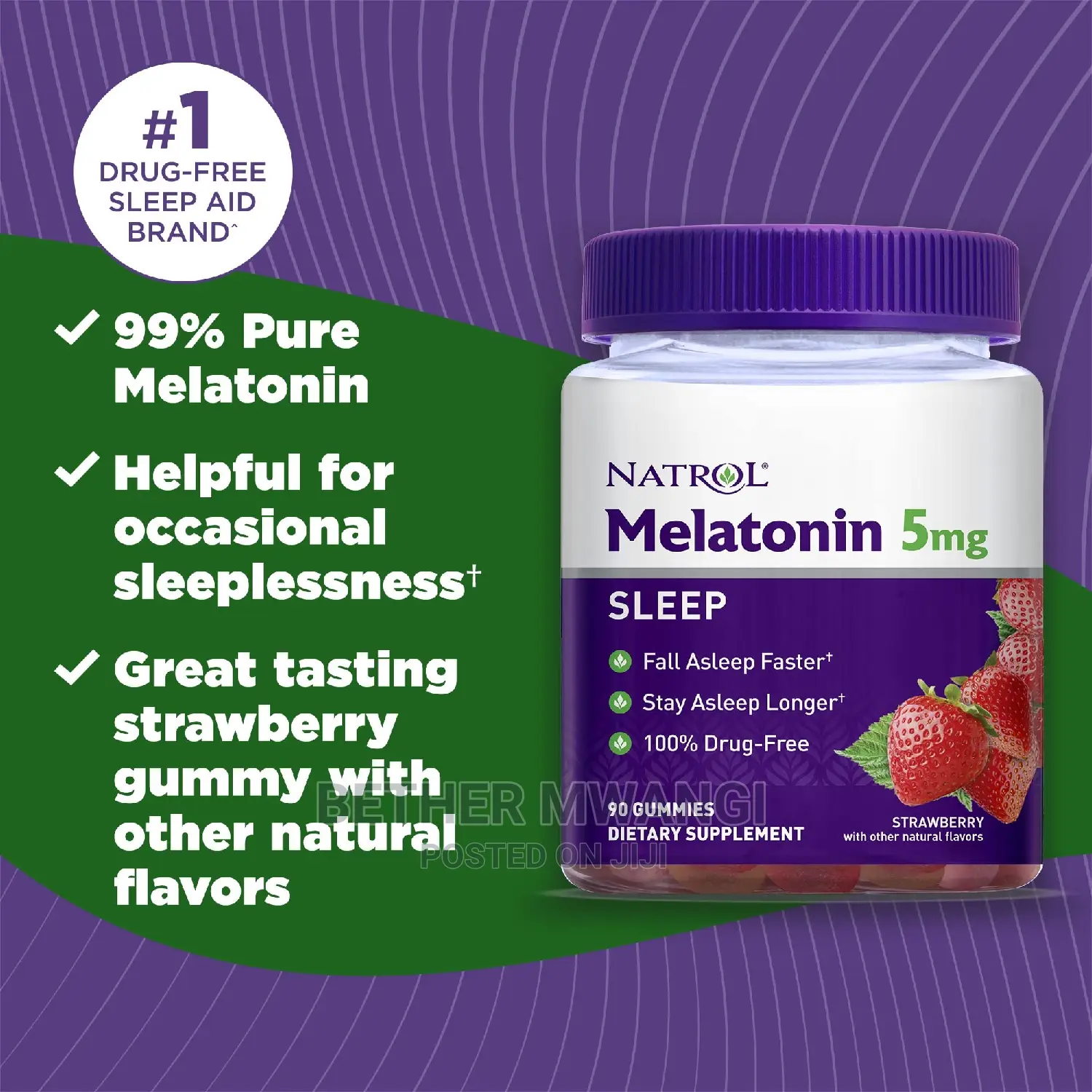 Natrol Melatonin Sleep Aid Gummies in Kenya