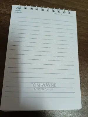 A6 Size Softcover Spiral Bound Note Book