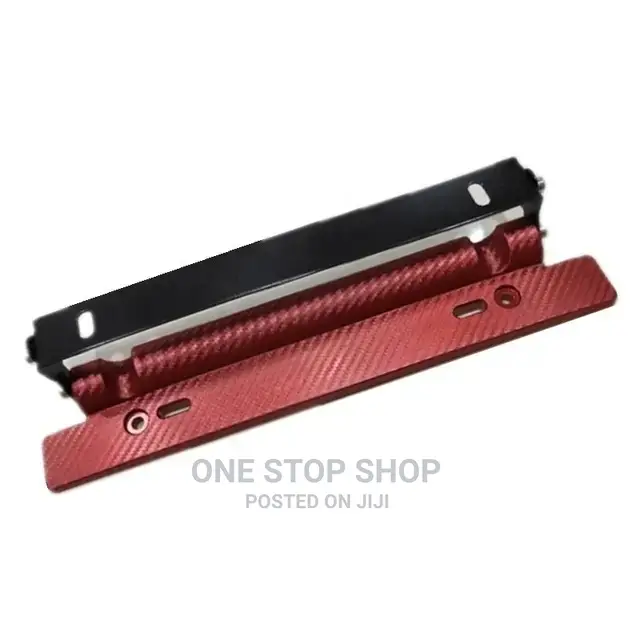 Carbon License Plate Number Plate Metallic Mount