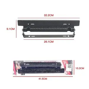 Carbon License Plate Number Plate Metallic Mount