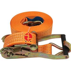 10m Ratchet Strap 50mm Wide Lashing Tie Down - thumbnail 2