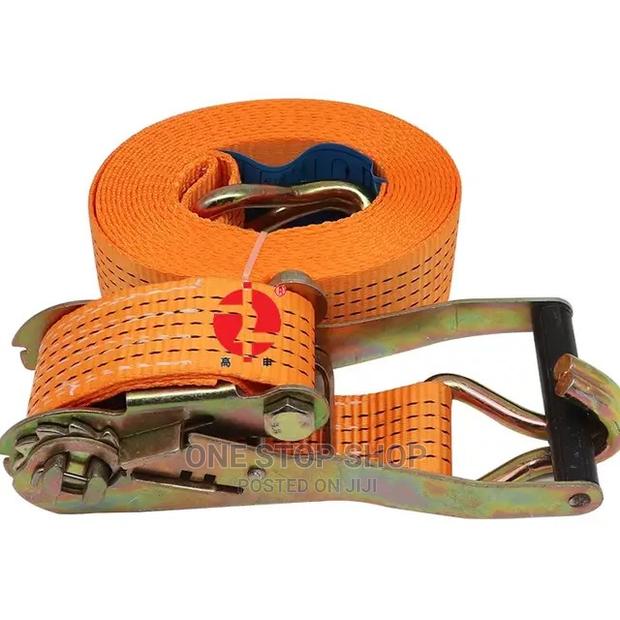 10m Ratchet Strap 50mm Wide Lashing Tie Down - main view