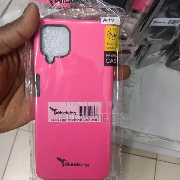 Samsung A12 Case Silicone Matte Soft Phone Cases for Samsung - thumbnail 2
