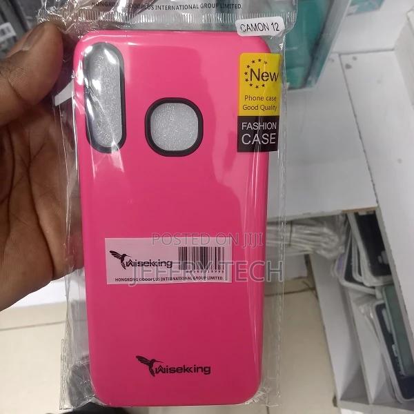 Tecno Camon 12 Case, Shockproof Silicone - thumbnail 2