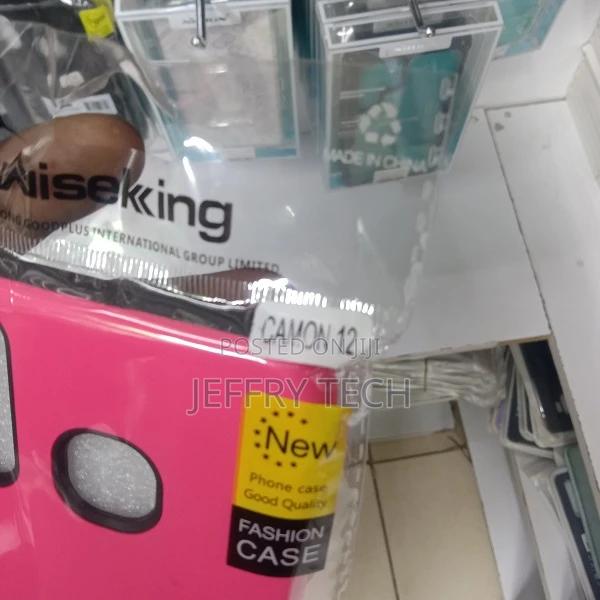 Tecno Camon 12 Case, Shockproof Silicone - thumbnail 3