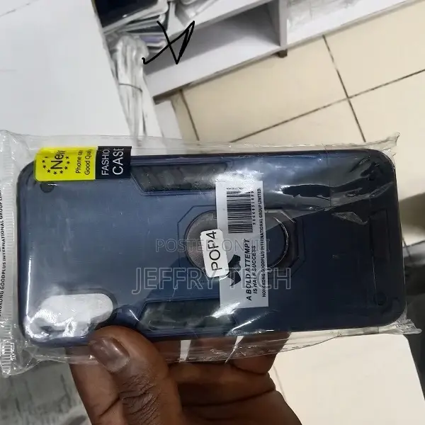 Cases for Tecno POP 4 for Tecno POP 4 Pro Back Ring Holder B