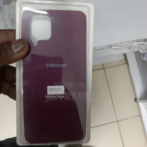 Silicone Samsung A22 Case Red Wine