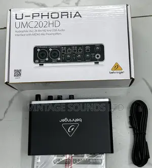 Behringer Umc202 Hd Soundcard/ Audio Interface