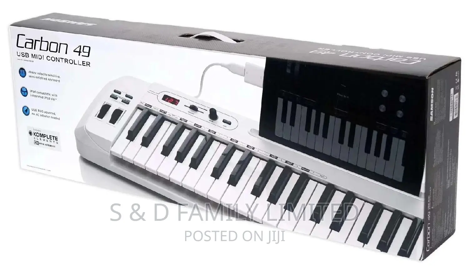 Samson Carbon 49 Usb Midi Controller