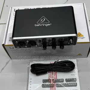 UMC202HD Audiophile 2x2, 24-Bit/192 KHZ USB Audio Interface