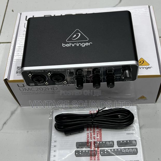 UMC202HD Audiophile 2x2, 24-Bit/192 KHZ USB Audio Interface - thumbnail 2