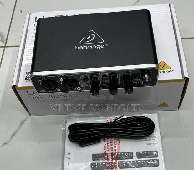 UMC202HD 2x2, 24-Bit/192 KHZ USB Audio Interface - main view